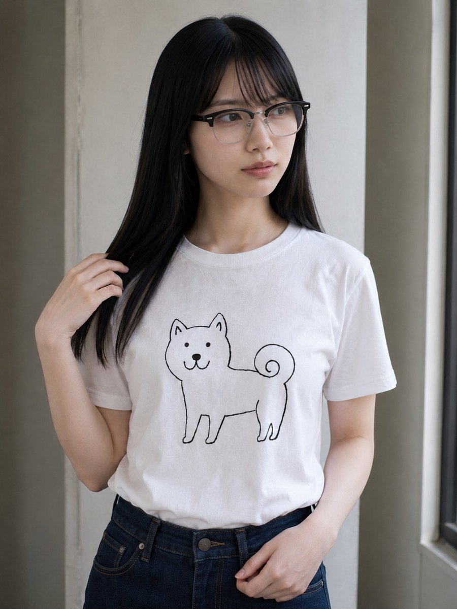 ハムちゃんの「イッヌTシャツ」着てみたよ🦝💕