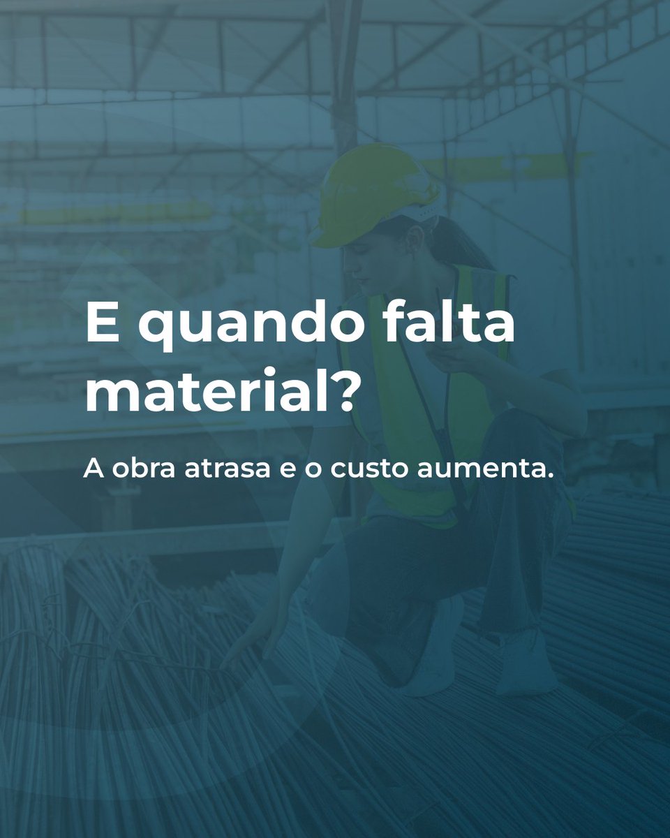 Poliview's tweet photo. Muitas vezes o problema não está apenas na falta de material. Está no excesso também.

Estoque parado representa capital imobilizado, materiais esquecidos, compras duplicadas e desperdícios que comprometem a margem da obra sem chamar atenção. https://t.co/hscfOcDr3f