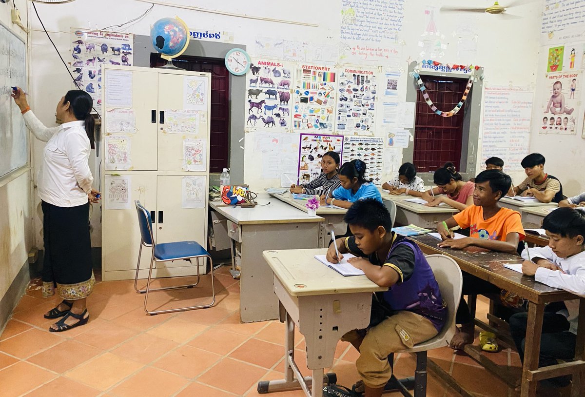 clariant's tweet photo. 📚🏫 At the #Clariant Foundation, we support education projects that create real opportunities. Together with KKEV Cambodia, which runs a children’s village and education programs near Phnom Penh, we’re helping vulnerable students stay in school and move forward with confidence.

Since early 2026, additional tutoring classes for grades 7–12 led to a strong improvement: pass rates increased from 59% to nearly 89%. 👩‍🎓🎒 Beyond school, three young women from the program have started university degrees in fields like finance and HR, while gaining practical work experience alongside their studies.

This is how sustainable change happens: by empowering people through access to education, skills, and the chance to build an independent future. It’s a clear example of how our collective commitment to sustainability translates into tangible impact on the ground. This is #GreaterChemistry via the #ClariantCommunity.