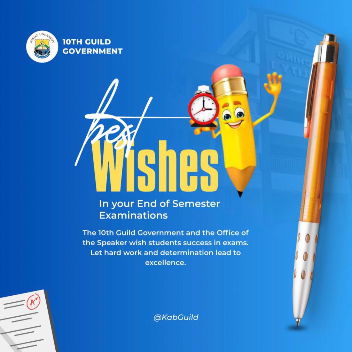 KabGuild's tweet photo. Success wishes from the 10th JDK government.🎉 https://t.co/oTf23YKLOM
