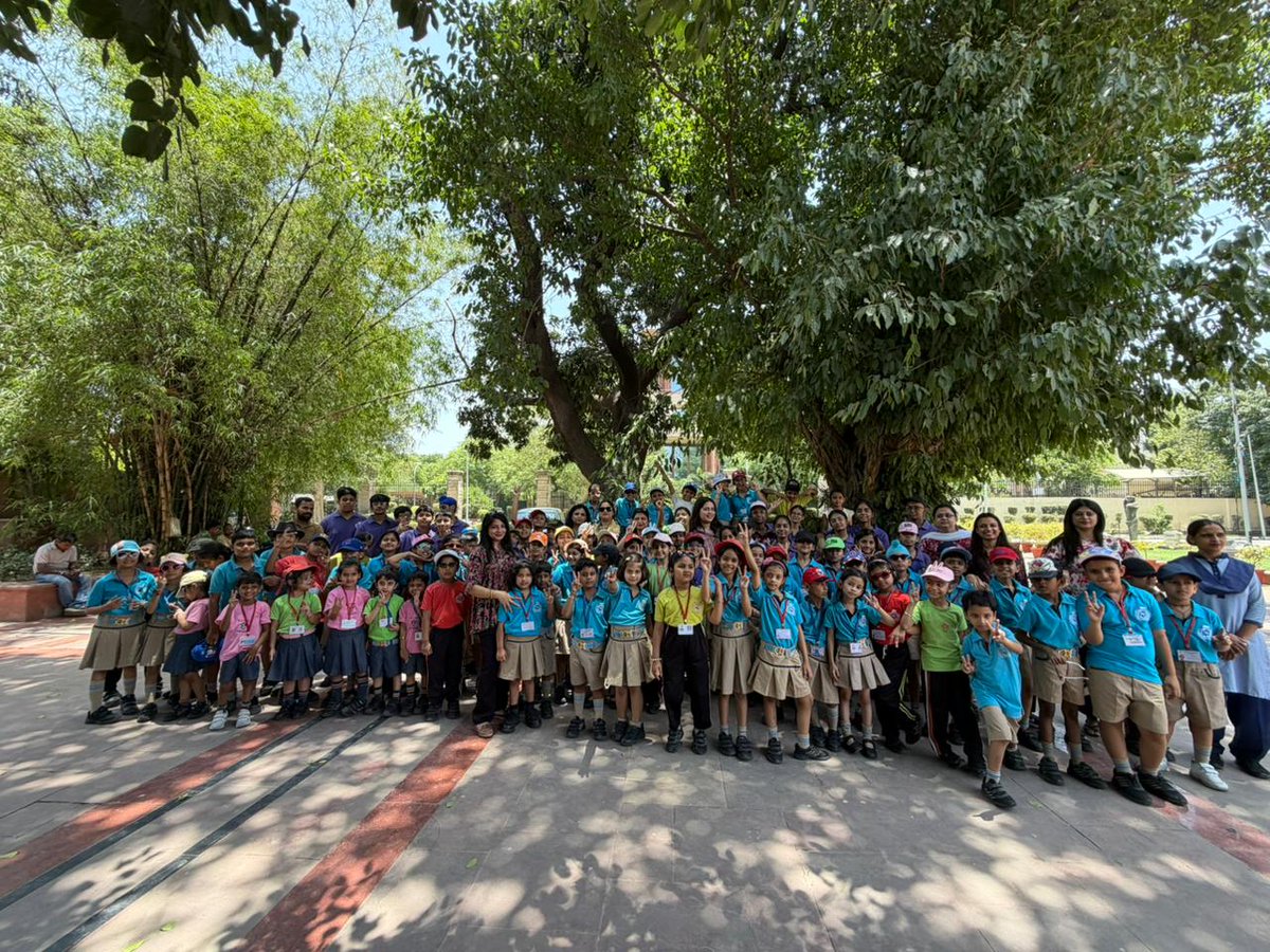 JMNoida's tweet photo. J M International School, Greater Noida, West, embarked on an inspiring journey to the National Gallery of Modern Art, where young minds explored a world filled with creativity, culture, imagination, and artistic brilliance 🎨✨

🌐https://t.co/iy7l0VEHBR

#JMInternationalSchool https://t.co/zjKcN3bqnQ