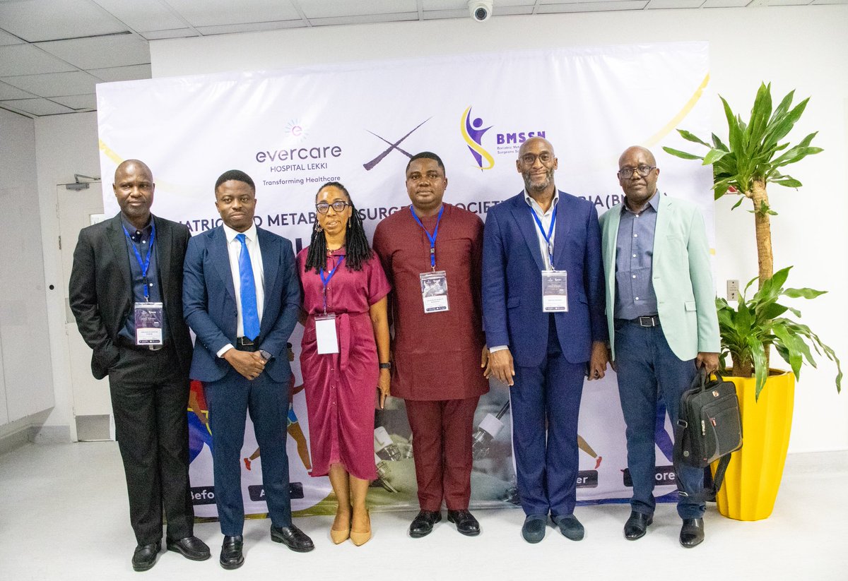 TimiMD's tweet photo. Always a pleasure at the BMSSN conference with the top voices in bariatric surgery in Nigeria. This year’s conference at Evercare had everything - insightful discussions, beautiful catching up with old friends, and new networks. Abuja is hosting in 2027. Can’t wait! 😁 https://t.co/Uc53J3ZnYm