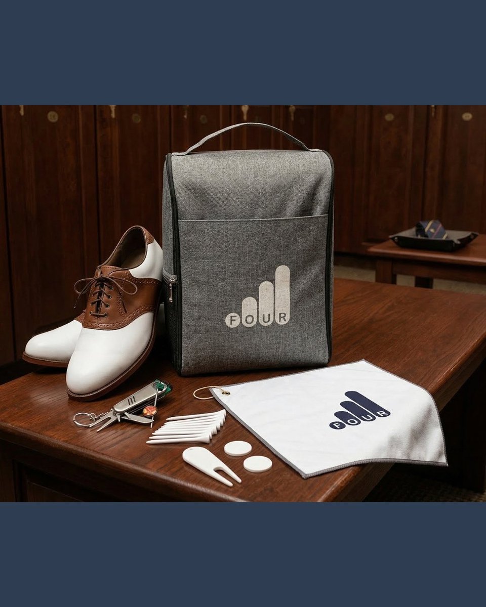 PromoSpotlight's tweet photo. Golf outings. Executive travel. VIP events. These aren't volume plays. They're relationship plays.

The right merch isn't the most expensive. It's the one chosen with enough intention that the person receiving it feels it.

Does yours?

#BrandedMerch #NoBrandFill https://t.co/54ERcUlK4M