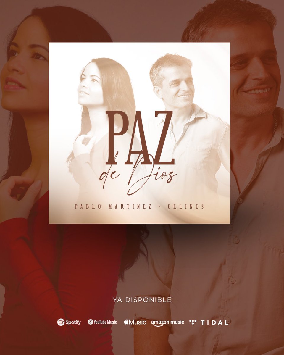 pabmartinez's tweet photo. Pueden escuchar completa la canción: Paz de Dios en plataformas digitales como Spotify, Apple Music, YouTube Music y demás. Gracias por apoyar la música católica. #pazdeDios #musicacatolica https://t.co/6xzGZIVeSg