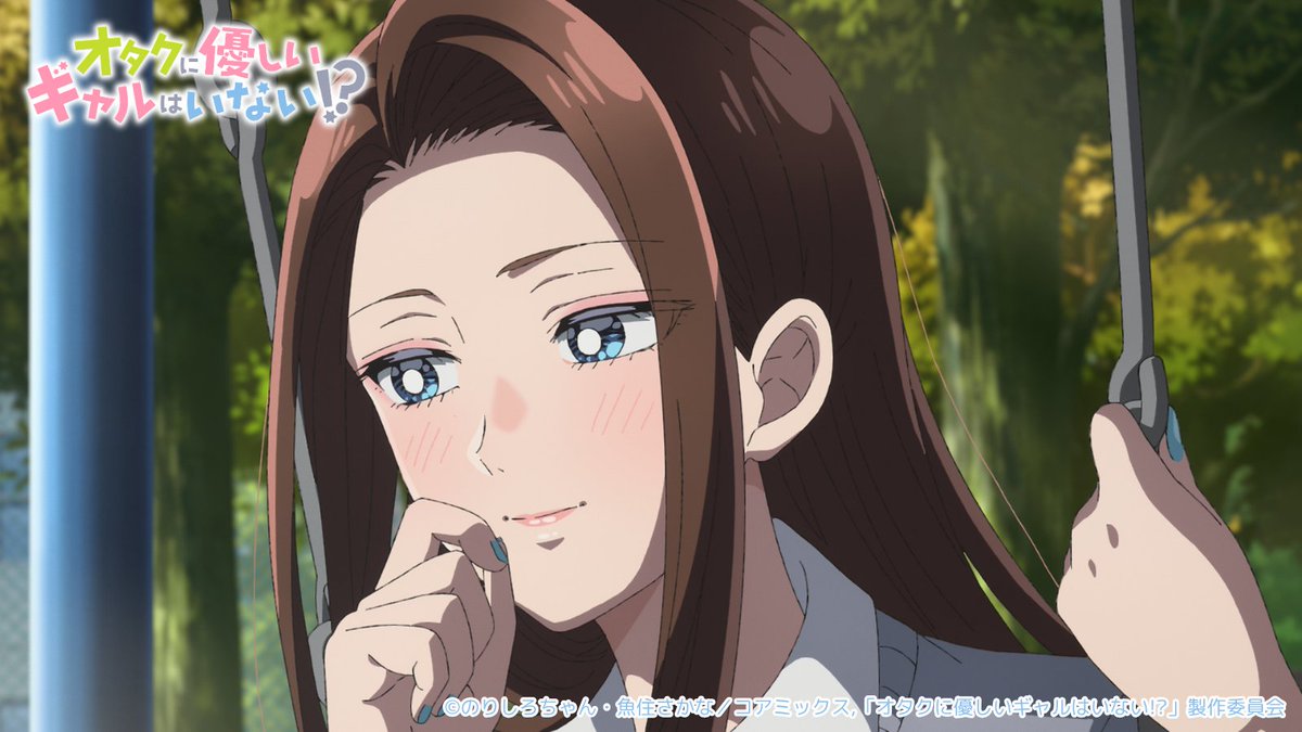 OtaGal_official's tweet photo. *・🩵🩷アニメ #オタギャル 第9話
あらすじ&先行カットを公開!💚・*
💮9時間目「謀ったな伊地知琴子…!」
📚あらすじ
お泊り会の後、帰途につく瀬尾たち。
その途中、天音が弦一郎の家に忘れ物をしたことが分かり、やむなく伊地知と一緒に戻ることに。
しかし、弦一郎はシャワーを浴びており、二人は公園で時間をつぶすほかなくなる。
並んで座る天音と伊地知。
どちらからともなく語り始める。
それは彼女たちの出会い、桜舞い散る季節に起きた、とある事件に関してで…。
6/3㊌23時45分~テレビ朝日系にて放送📡✨
#otagal