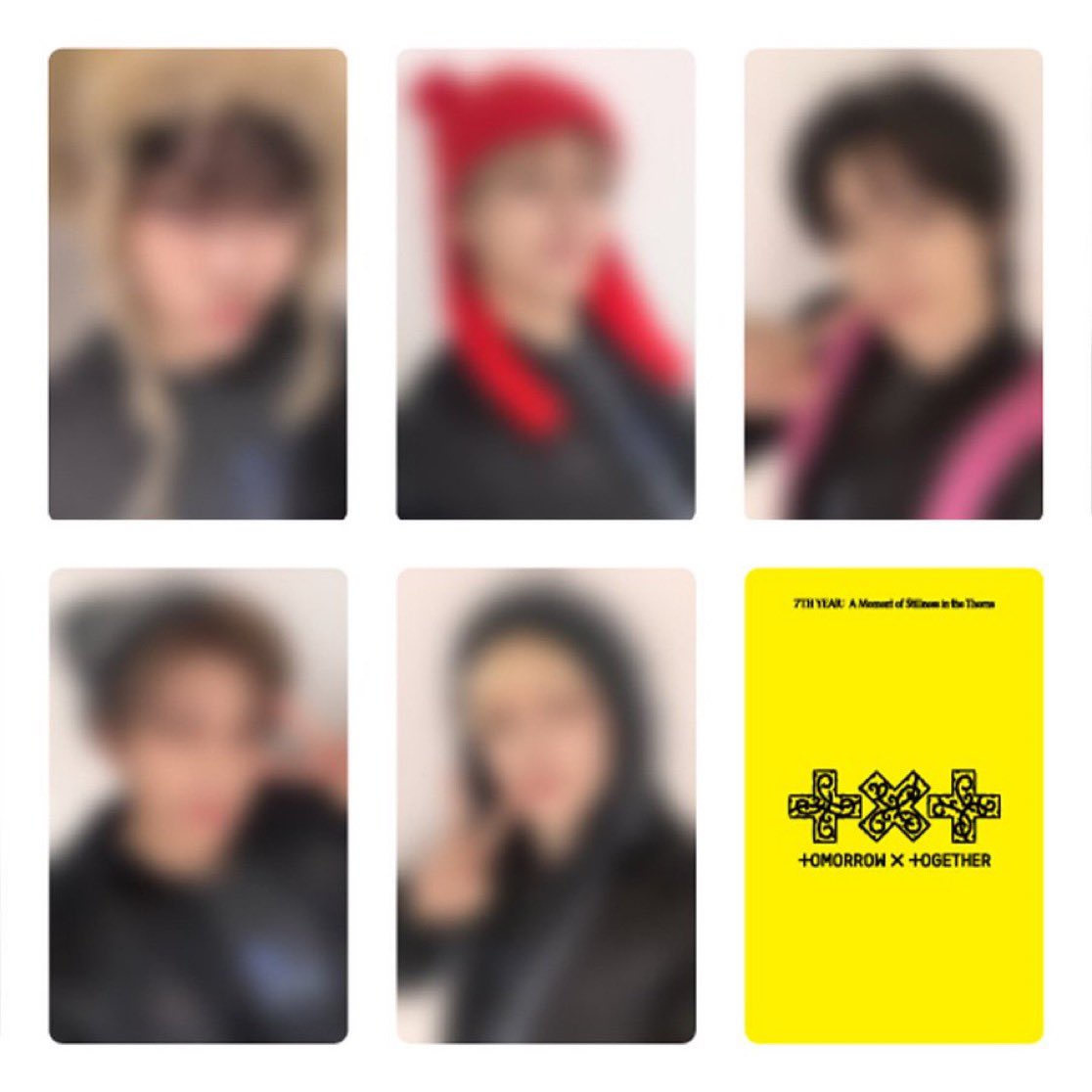 bigmiuchan's tweet photo. 2026 TXT MOA CON IN JAPAN』千葉公演記念Weverse Shop 限定イベント
千葉限定トレカ
公演限定セルフィーフォトカード(全5種)

たくさん買ったので買取してくださる方お見えでしたらご連絡ください🙇‍♀️❤︎ https://t.co/jQC9YG35T6