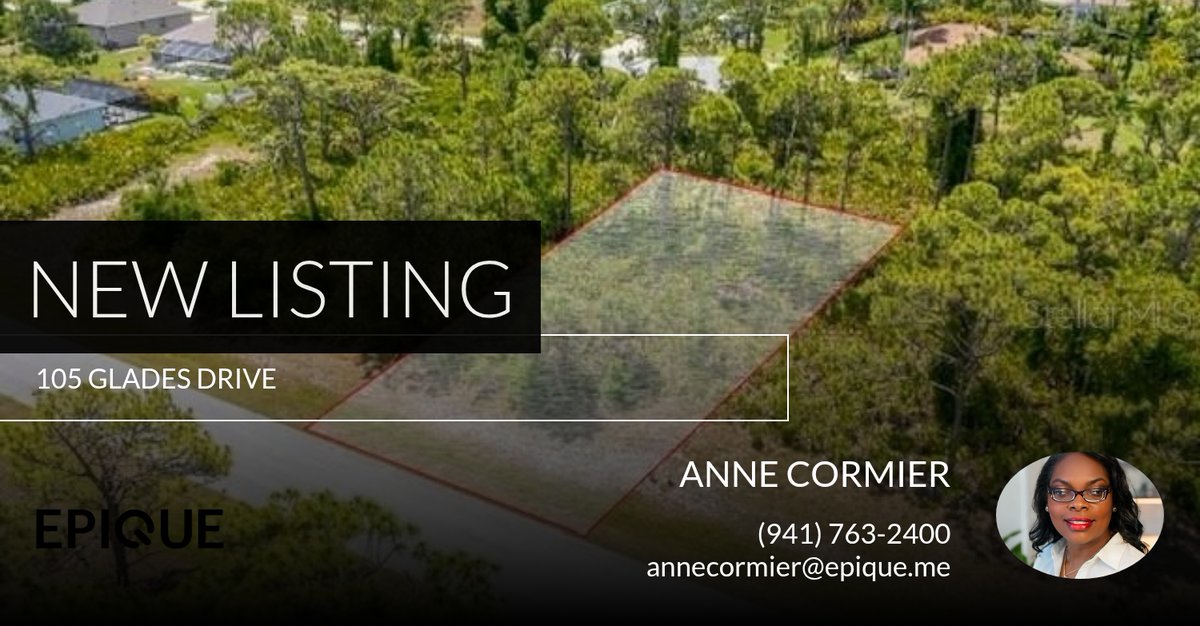 JustAskAnne1's tweet photo. 📍 New Listing 📍 Take a look at this fantastic new property that just hit the market located at 105 Glades Drive in Rotonda West. Reach out here or at (941) 763-2400 for more information

Anne Cormier Realtor
941-763-2400
Epique R... https://t.co/wogtlplDLL https://t.co/U8xinUyXOW