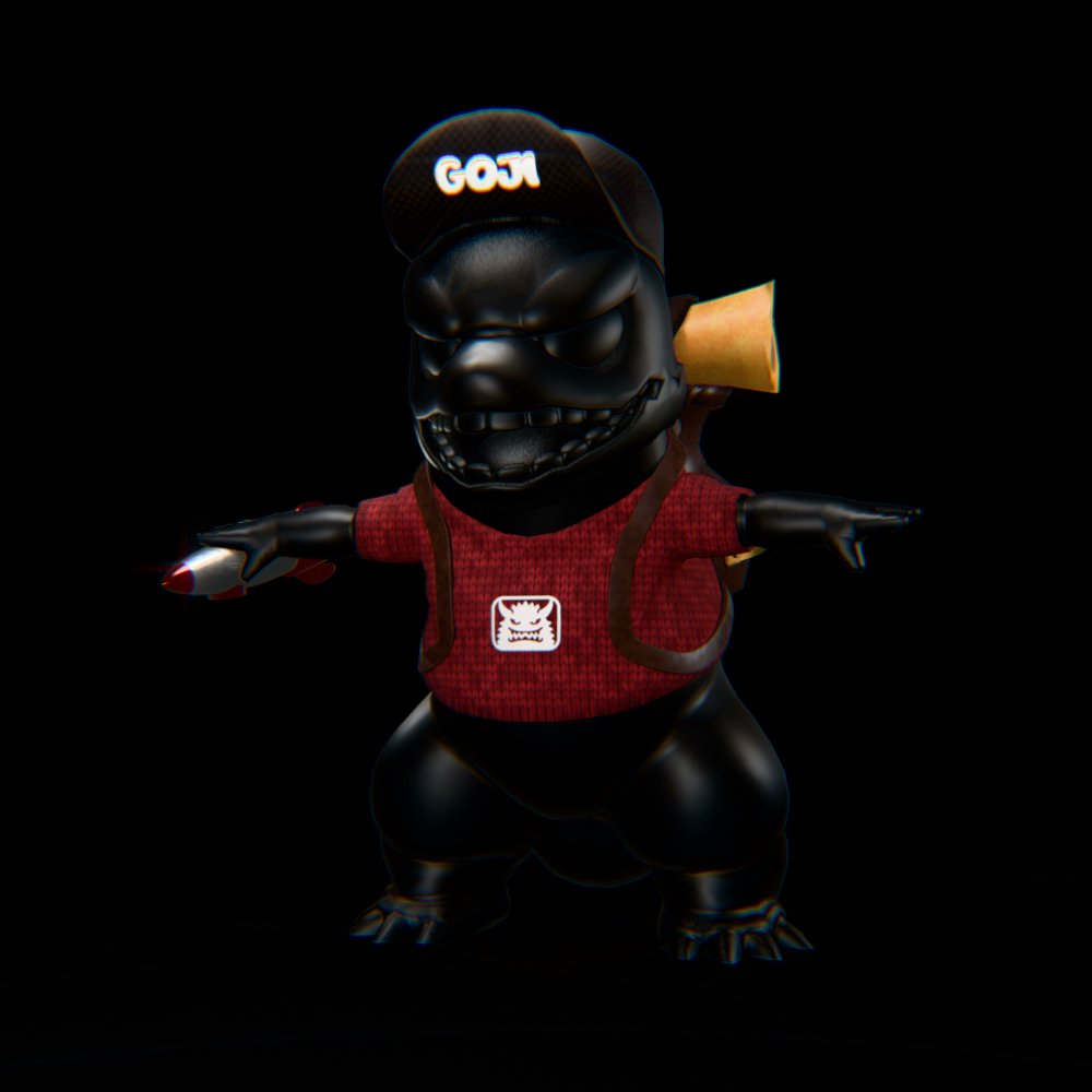 GojiNFT's tweet photo. Goji will have skins!

Introducing Goji Drip. Everyone that mints a Goji will receive a free exclusive "Day One Drip" skin to attach to their own Goji.

Whales who mint 10 or more Goji's will receive the special gold drip!

Mint: 5/28/26 (tomorrow) | Where: @bleverxyz | Price: 35 APE | Time: 9am PST