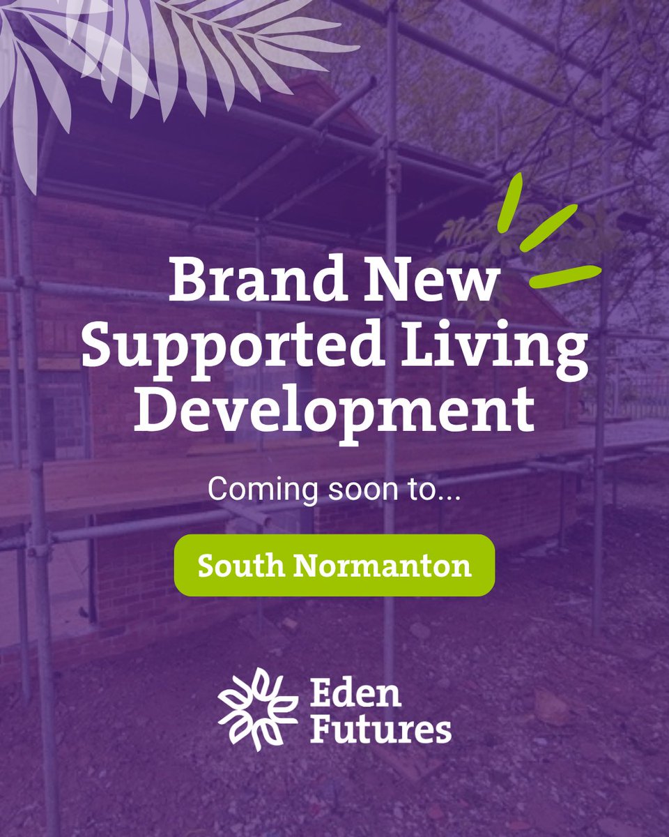 EdenFutures's tweet photo. 📣 Coming soon to South Normanton! ✨
We’re delighted to share that we are currently developing a brand-new supported living service in South Normanton, Derbyshire to help to meet the growing demand for high-quality support in the local area.

This new service will feature five modern bungalows, thoughtfully designed to support individuals with learning disabilities, autism, mental ill health and associated complex needs to live as independently as possible in their own homes.

At Eden Futures, we’re passionate about creating safe, welcoming environments where people can truly thrive, and we’re really excited to bring this to South Normanton.

✅ Purpose-built, modern homes
✅ Calm, community setting
✅ Person-centred, flexible support
✅ Focus on independence and positive outcomes

As we look ahead to opening this new service, we’re also excited to be growing our team. We will soon be recruiting for a Service Manager, who will play a key role in shaping and leading the service from the very beginning, alongside opportunities for Specialist Support Workers who are passionate about making a real difference every day.

If you or someone you know would be interested in being part of this exciting new chapter, we’d love to hear from you, please get in touch at: recruitment@edenfutures.org

Watch this space… we can’t wait to share more as the development progresses! 💚

#socialcare #supportedliving #southnormanton #derbyshire