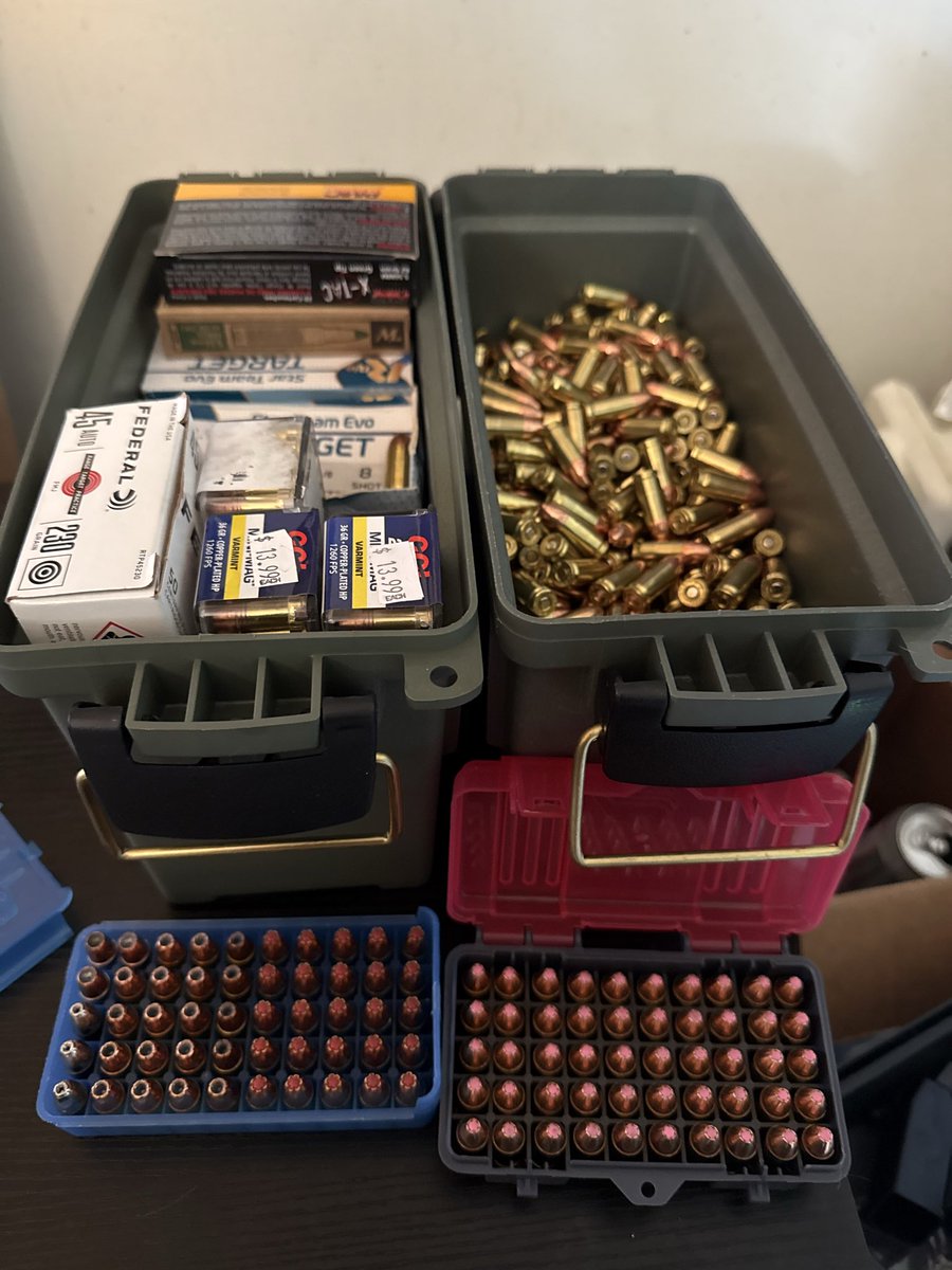 Schulte__'s tweet photo. @WeaponsVault Ammo, of all kinds! https://t.co/PTk9XBkv95