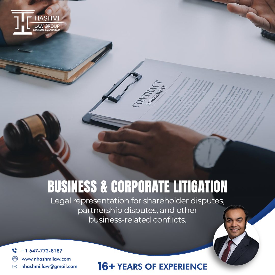 hashmi_law's tweet photo. Business litigation can disrupt operation and put valuable interests at risk.

With the right legal strategy, disputes can be managed with clarity, confidence, and a strong focus on protecting your business

 https://t.co/Sci7R1VrLW

#HashmiLawGroup #BusinessLaw #LitigationLawye https://t.co/15b1epuOWo
