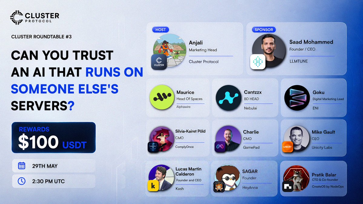 Cluster Protocol tweet media