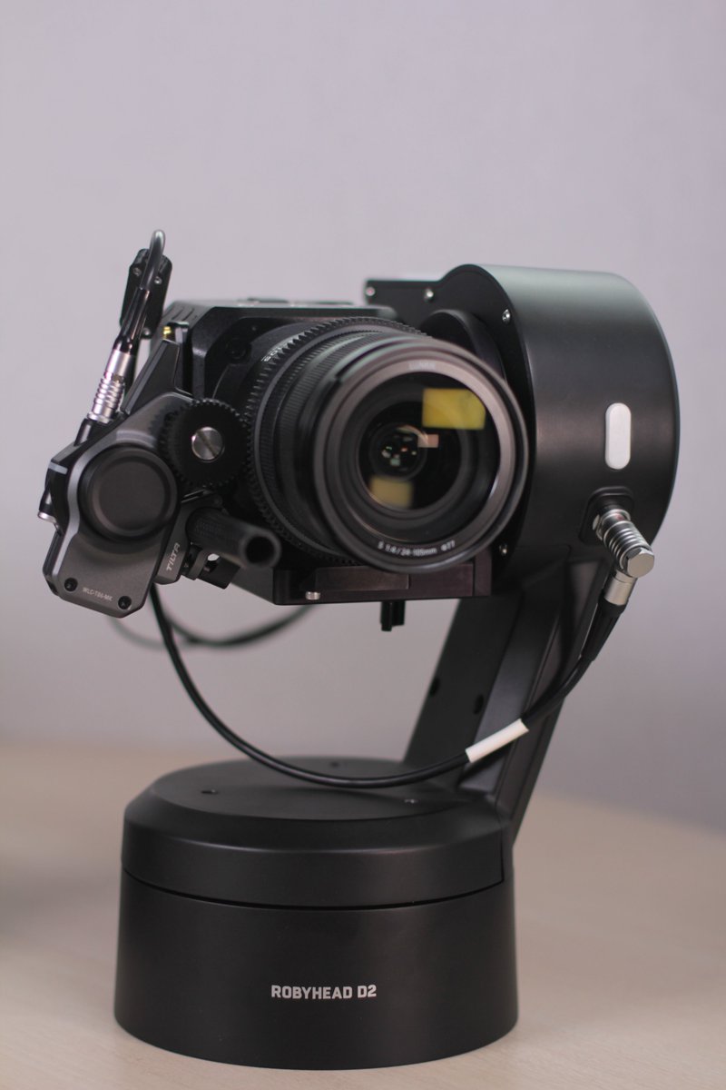 movicomtv's tweet photo. So, we are very pleased to present you our remote Robyhead D2 new photos!📷📷📷
Robyhead D2 allows you to use a wide range of lenses by various control methods. https://t.co/0iqZqT9wkX
