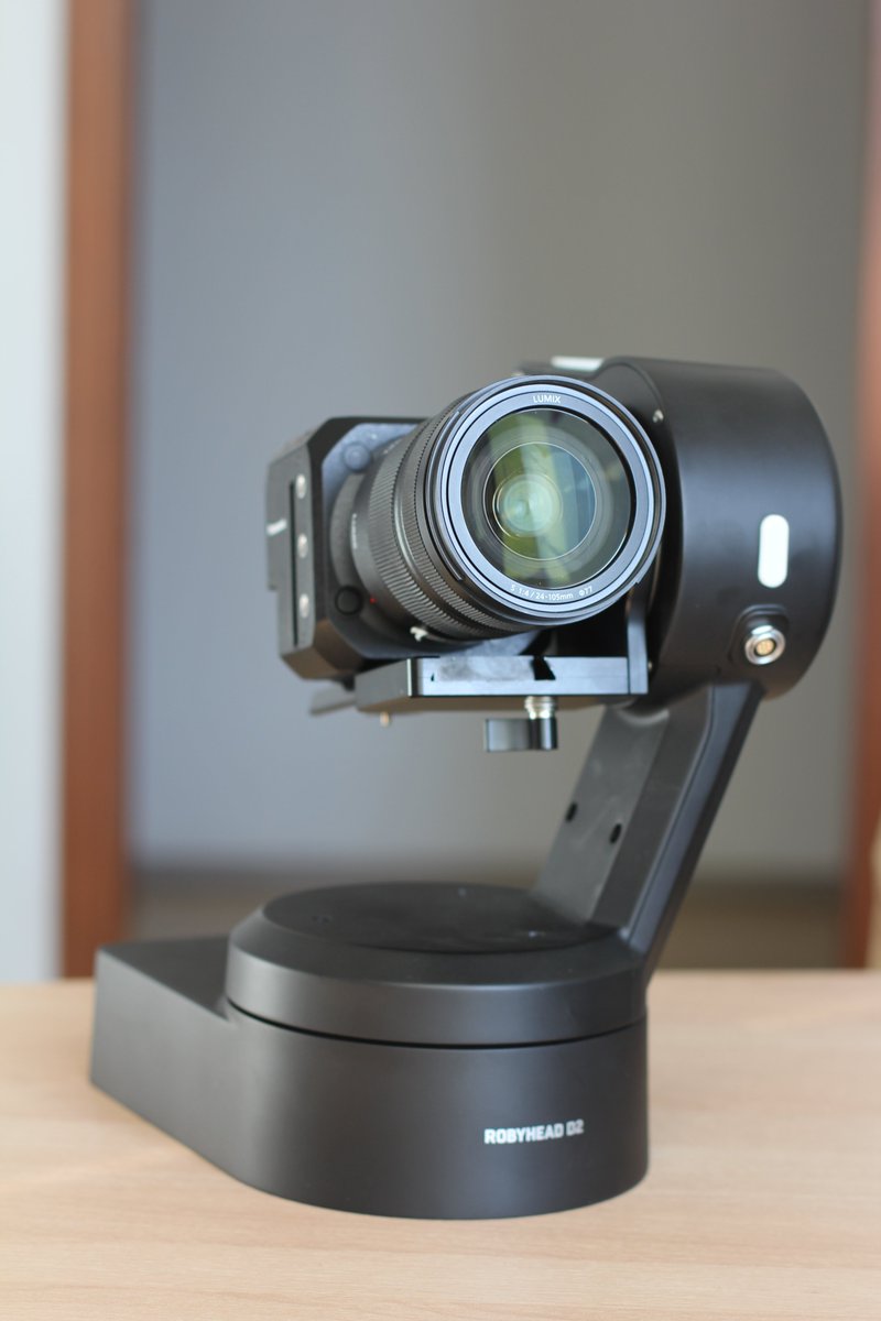 movicomtv's tweet photo. So, we are very pleased to present you our remote Robyhead D2 new photos!📷📷📷
Robyhead D2 allows you to use a wide range of lenses by various control methods. https://t.co/0iqZqT9wkX