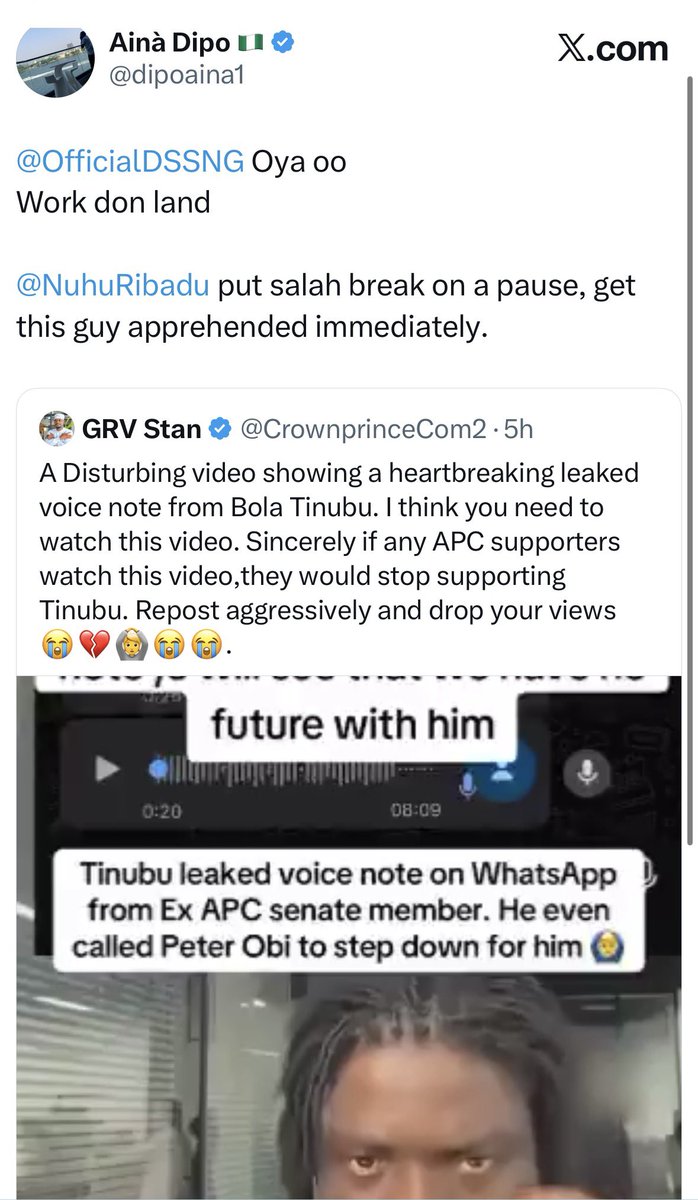 Pst Okezie JAMES Atañi 🦨 tweet media