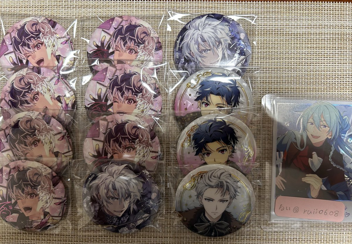 ruii0608's tweet photo. 【交換】アイナナ EXPO 2026 クリアカード クリカ 特典 キラステ

譲)画像参照
一織 三月 環 壮五 陸 天 百 トウマ 悠

求)expo クリカ 
巳波 千 大和(FF様分)>>虎於 (緩募)

定価を大体で揃えて頂けると嬉しいです。
異種含む方優先
FF様分の大和含む方優先
お気軽にお声掛けして頂けますと幸いです。 https://t.co/hMCafwhdKF