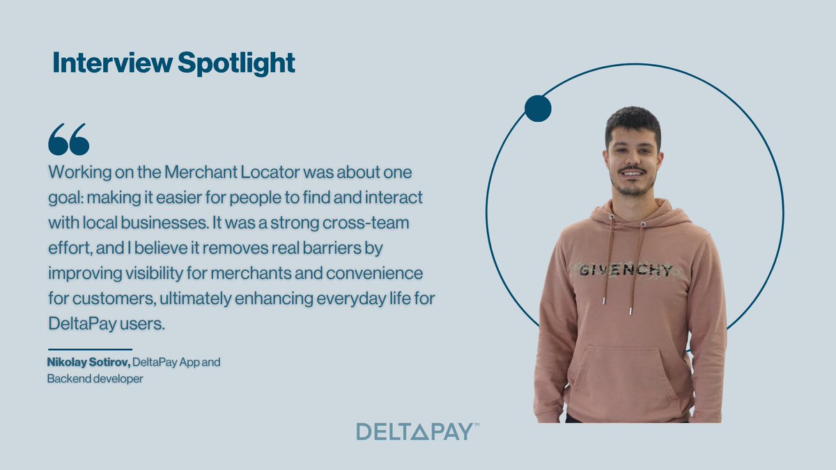 DeltaPaySZ's tweet photo. Behind every feature is a team turning ideas into real customer experiences. 💙

Get insights from our backend developers on the Merchant Locator feature and how it’s helping make DeltaPay more accessible in everyday life. https://t.co/JXGsIoDfDa