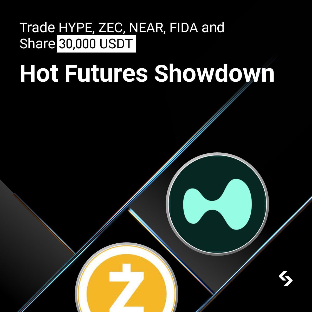 bitget_pt's tweet photo. 🔥 Confronto de Futuros Quentes! Troque HYPE, ZEC, NEAR, FIDA e Partilhe 30.000 USDT! 🔥

✍️ Complete tarefas para obter Caixas Misteriosas🎁

⏱Período de promoção: 2026-05-26 15:30～ 2026-06-02 15:29 (UTC+5.5)

🔗 Mais detalhes https://t.co/TNvWB9hM1u https://t.co/k76Qb2KyhW