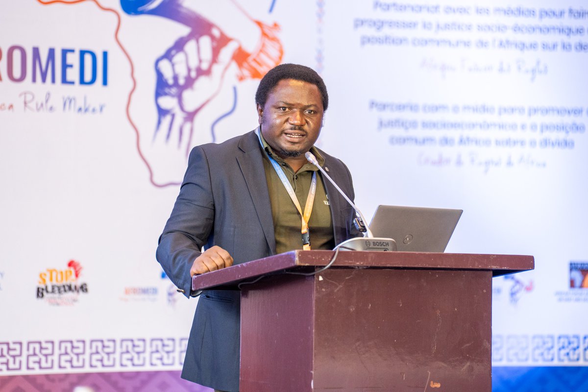 AFRODAD2011's tweet photo. #AFROMEDIVI
In his opening remarks, Dr. Theophilus Yungong Jong, Interim Executive Director of AFRODAD, emphasised the vital role of journalists in making complex debt issues understandable, visible, and relevant to citizens across the continent.

The purpose is empowering the media to champion socio-economic justice & Africa’s common position on debt. #AfricaEconomicJustice #CAP @TIKenya