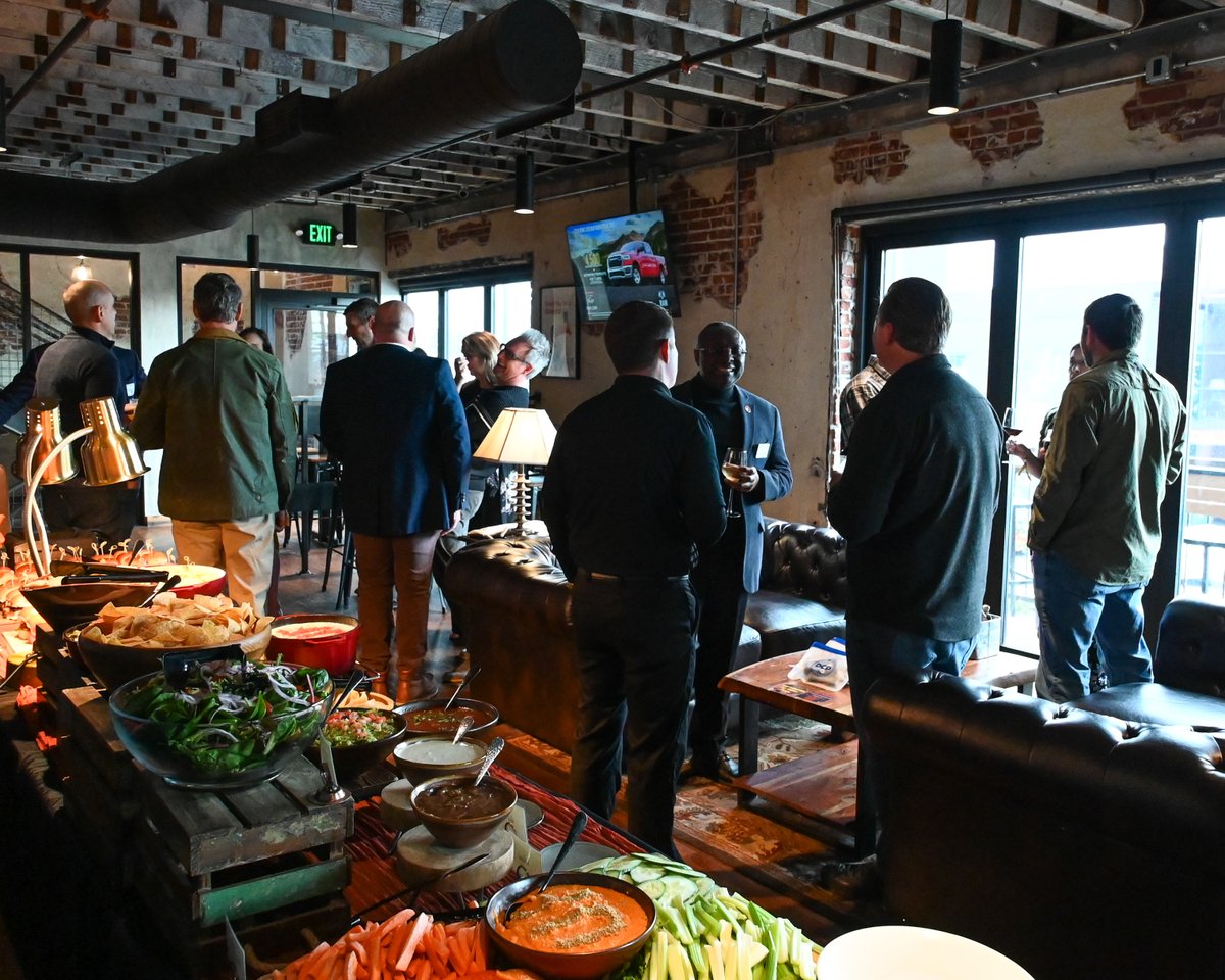 UFdcp's tweet photo. Last week Dean Anumba and the DCP crew headed to Denver to visit alumni and friends. Thank you to @PCLConstruction, @LaytonConstruct, Wonderstruct and @belaydev for sponsoring our event at Burndown. Can't wait to see everyone again next year! #OneDCP https://t.co/KkMkyUF4Gm