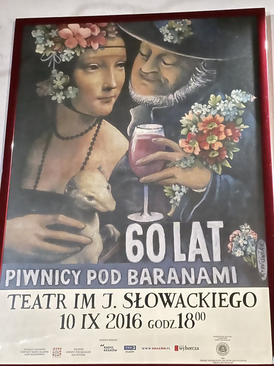 Sycio100's tweet photo. @ZbigniewHoldys Taki plakat był na 60 lat. Wisi w Piwnicy na ścianie. https://t.co/UV6TPfyZJy