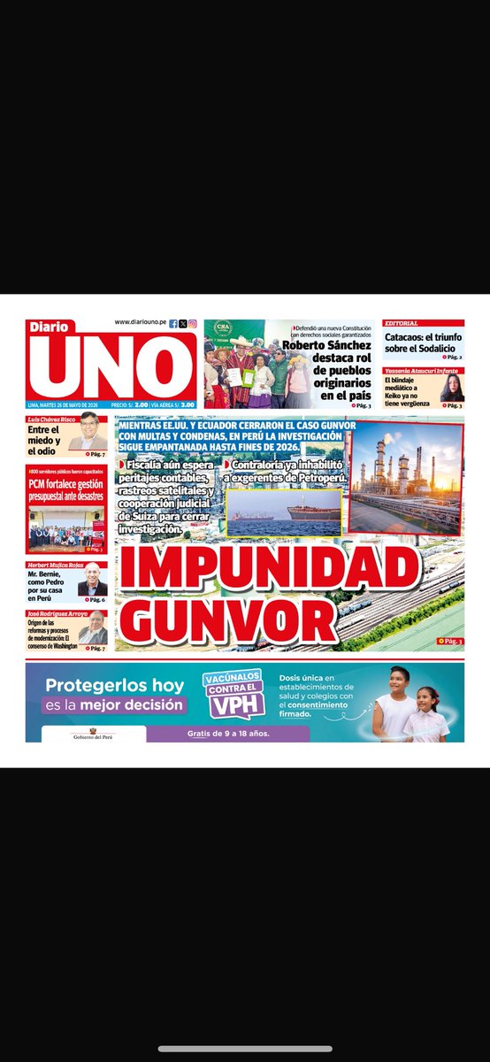 MayePeru's tweet photo. 🗞️Mi columna de los Martes por Diario UNO🖋️ https://t.co/w4EqiXlVXH