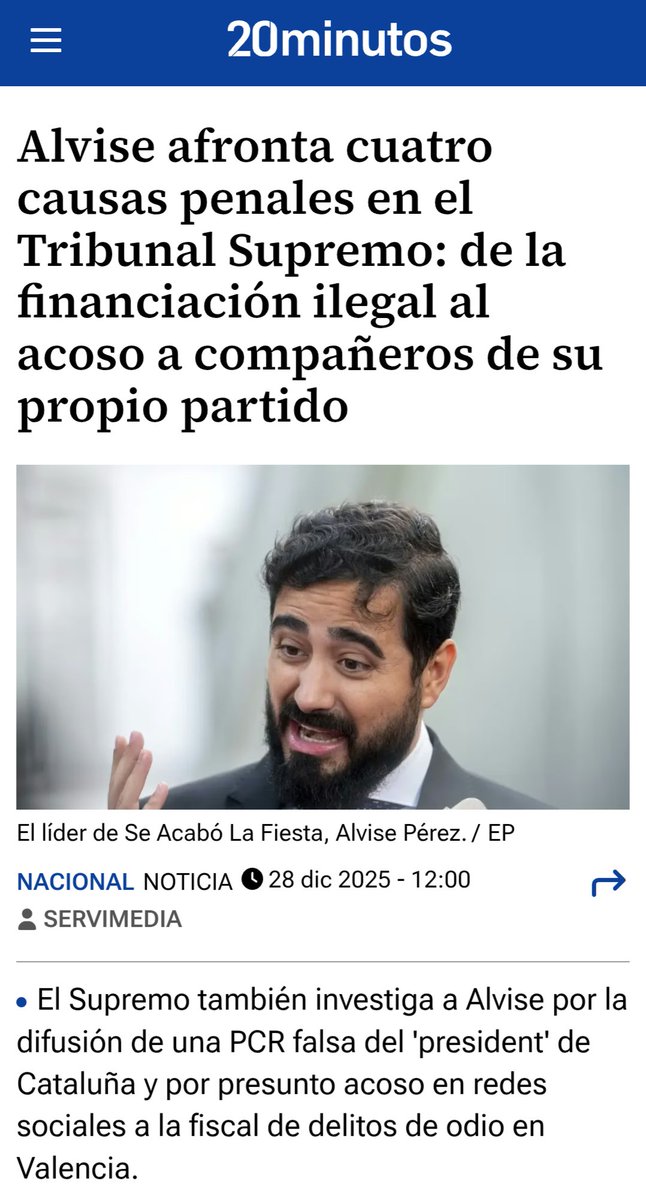 ToniPlan's tweet photo. @SaraSol16216073 @La_SER @MACamposP @isabelvega @JaviBanuelos @pedrojimenezg @Alviseperez No tienes que dejarte manipular @SaraSol16216073 por estos vividores como @Alviseperez que se ha metido en política para enriquecerse. Si él mismo reconoció que cometió un delito, además q no declaró a Hacienda, y propone que los españoles dejen de pagar impuestos. No está bien! https://t.co/qmv33qdp15