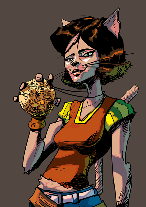 CopyMirror's tweet photo. Marisa Chase by me #Uncharted https://t.co/mM1bF3MCev