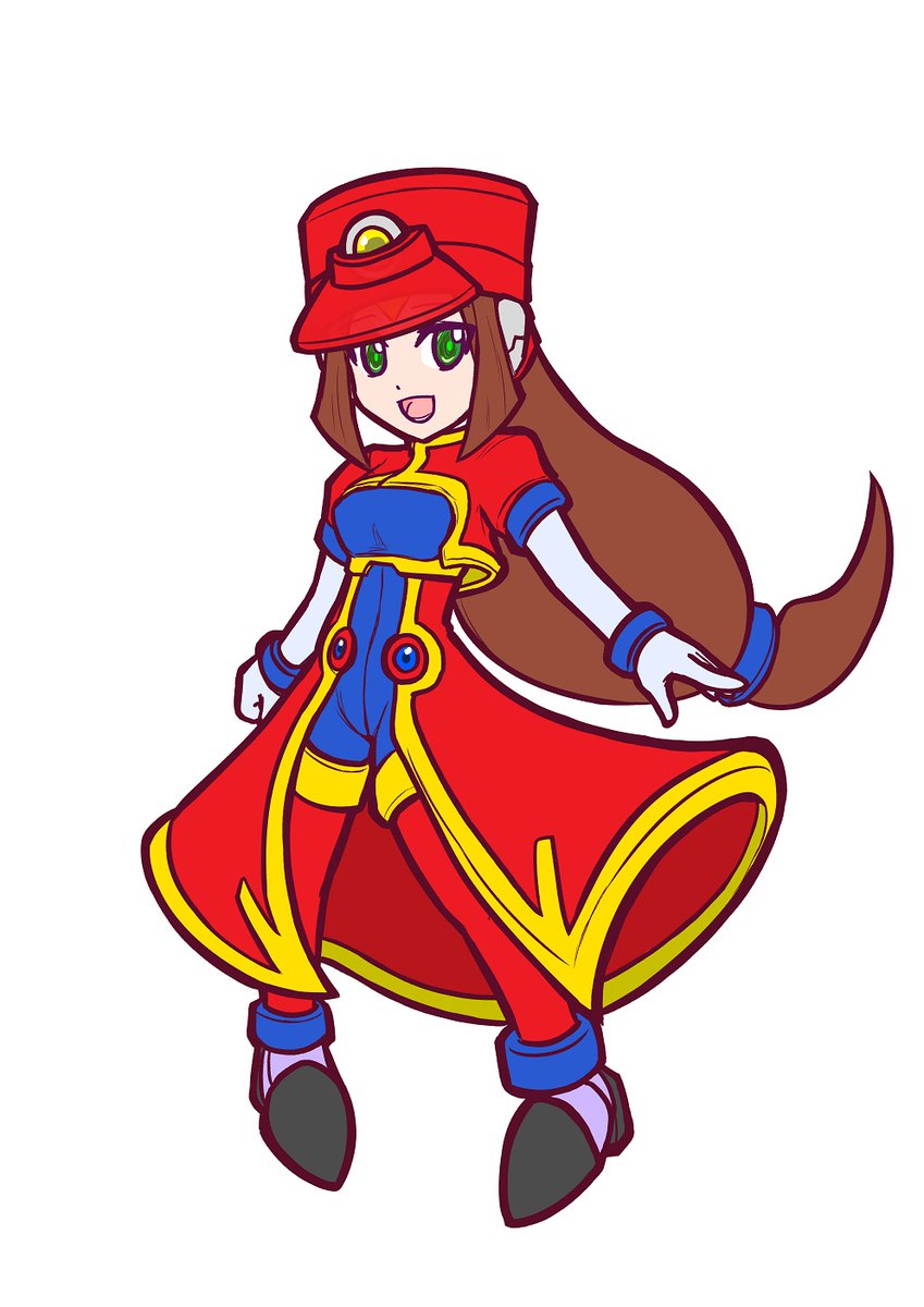 アイリス 過去絵ロックマンZX なんか似てる気がしたので アイリス（ロックマンX