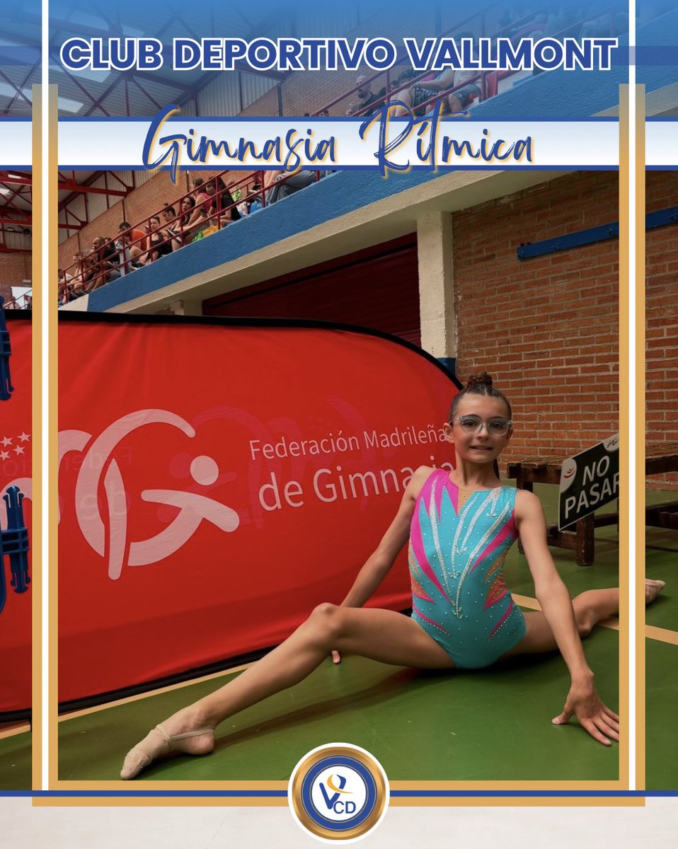 CDVallmont's tweet photo. 📰 NOTICIAS en GIMNASIA RÍTMICA 🤸🏽‍♂️

Primera temporada para Martina en este deporte ✅

Defendió su ejercicio en la 2ª fase de escuelas, debutando en dicho nivel. 

¡ENHORABUENA! 👏🏽

💙💛 https://t.co/i46fSNYKNl