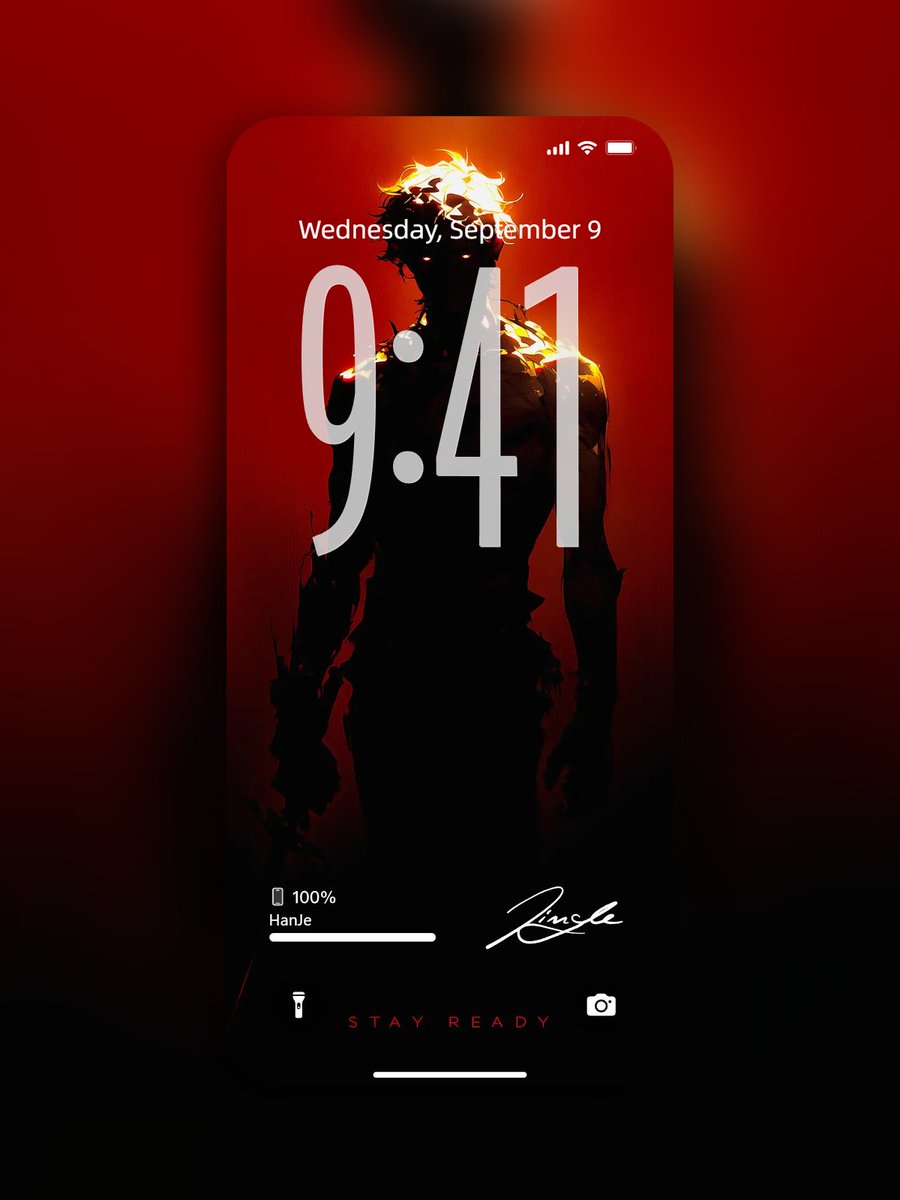 KesendirianX's tweet photo. Stay Ready 4K Wallpaper 🔥🖤
Shadowy warrior with burning fiery hair, glowing eyes, and cracked body standing strong in intense red darkness. Pure motivation and unbreakable readiness hits different 🔥
Save this vibe!
#StayReady #Motivation #DarkWarrior #FieryAesthetic #4KWallpaper