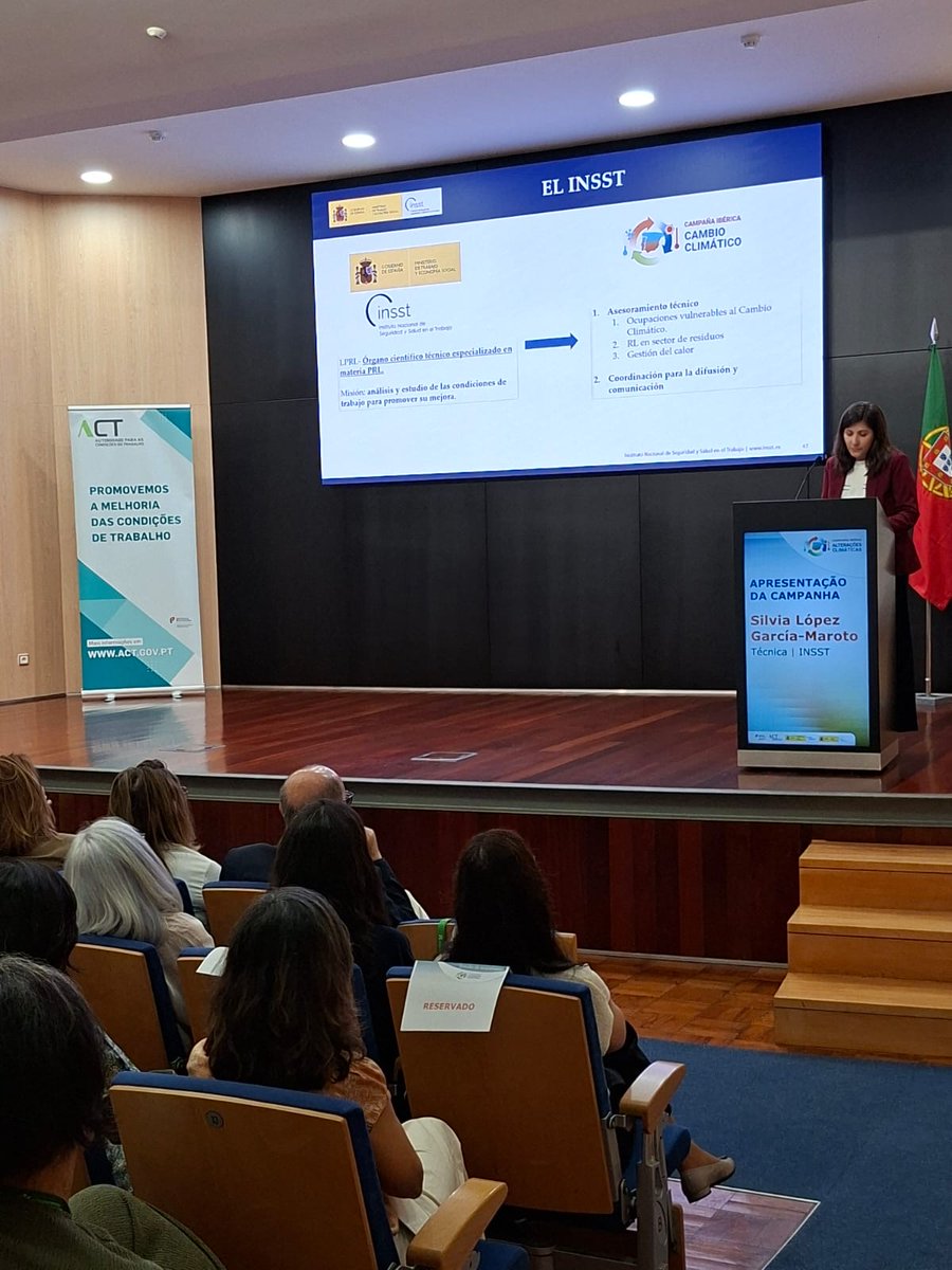 INSST_MITES_GOB's tweet photo. 🆕 España y Portugal lanzan la campaña ibérica sobre cambio climático y economía circular.  
🔹Inspecciones conjuntas 🔎
🔹Más protección frente a fenómenos meteorológicos adversos ⛈️☀️
🔹PRL en gestión de residuos.

Presentación de la campaña 👉 https://t.co/o9TAgLGtWF 

#INSST https://t.co/RSU0rz6Gj8
