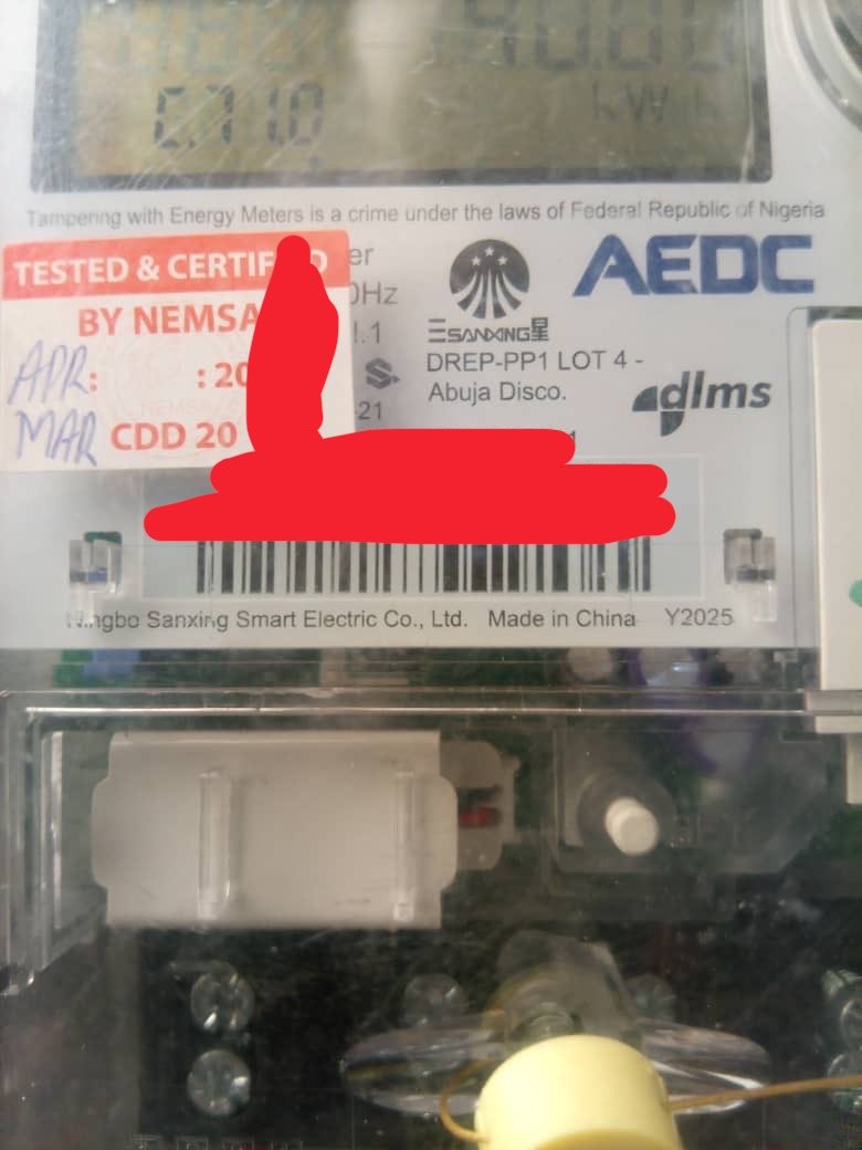 Harrizack4's tweet photo. @aedcelectricity A meter was installed in my premises without being captured, I’ve made several attempts to resolve this but all to no avail. 

Kindly find below my billing account and the details of the meter installed.

Thank you. https://t.co/Y8ft8MNFa8