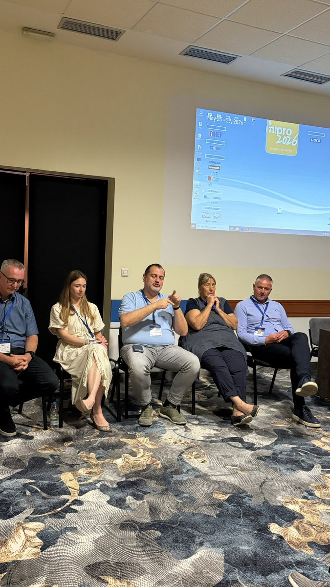 tbronzin's tweet photo. MIPRO 2026 Conference Formal opening!
I had participated in the panel “Quo vadis Project Management”, co-organized by @PMI_HR where we had a great discussion about the future of project management!
#mipro #projectmanagement #ai #Algebra #AlgebraBernays #MVPBuzz #MSRD #innovation https://t.co/wmhDgrko7I