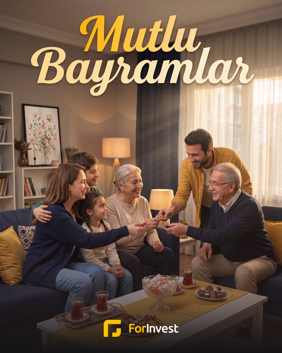 ForInvestCom's tweet photo. Sevdiklerinizle beraber mutlu, huzurlu ve sağlıklı bir bayram geçirmeniz dileğiyle. 🍬 https://t.co/jWus0y9ng5
