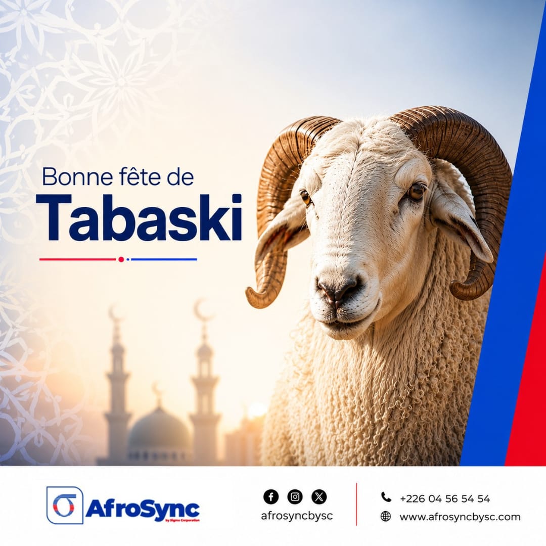 AfroSyncbySC's tweet photo. Bonne fête de Tabaski !

Entre solidarité, pardon et partage, célébrons ensemble nos valeurs, nos familles et notre vivre-ensemble.

Que cette fête apporte paix, santé et bénédictions dans chaque foyer.

Neetabo, Sambè Sambè ! https://t.co/0KliScS7a0