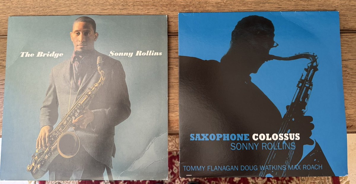 MadnessVinyl's tweet photo. @sonnyrollins @AnalogLLHQ May his soul rest in peace. He has left us some great music! I have these two in my collection. I will seek for more until I have all the 12 albums https://t.co/LrMMugzQeA