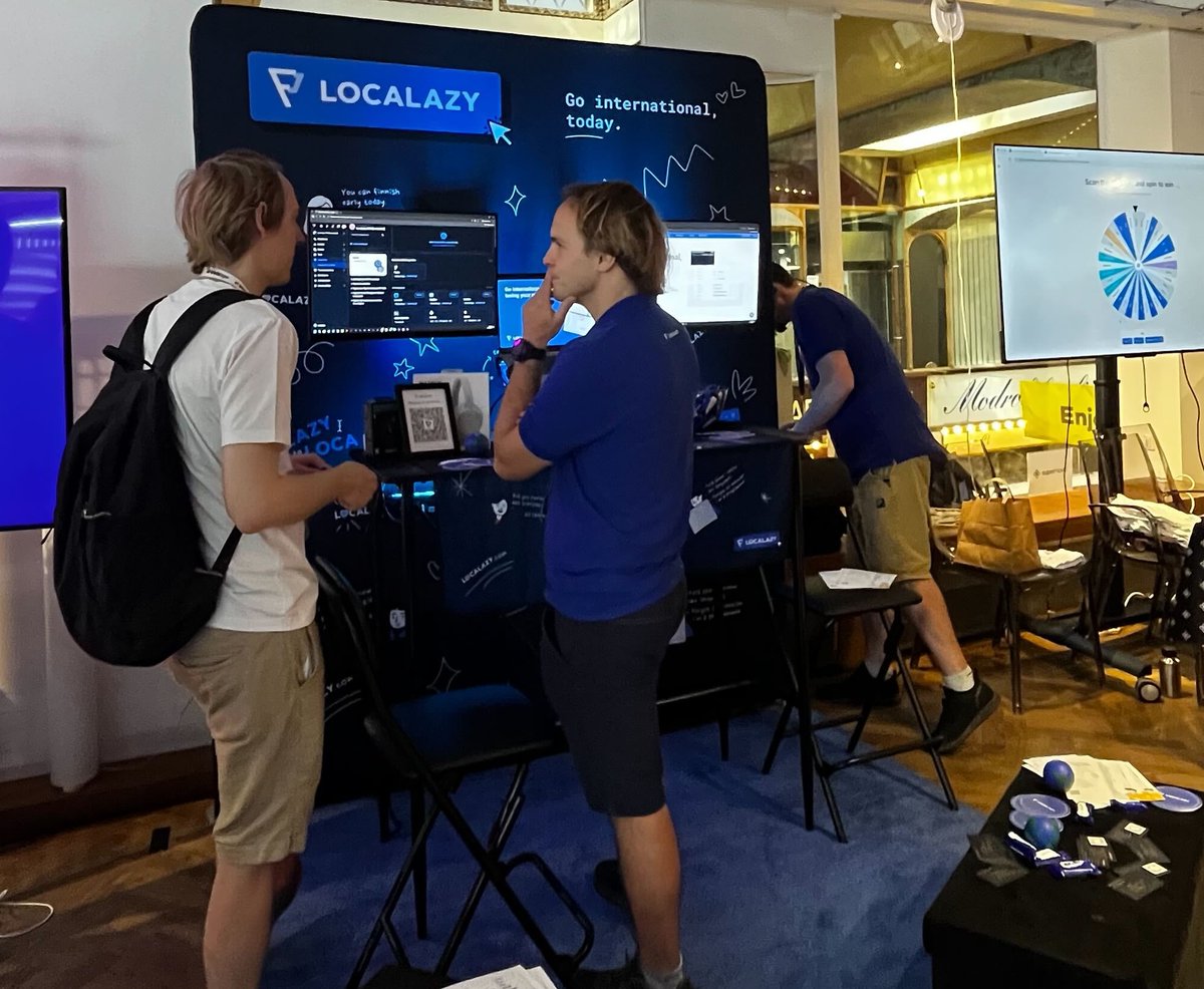 localazy's tweet photo. @webexpo is on. 

Come look for the Localazy booth and let's talk about localization. https://t.co/iOYyKukqDt