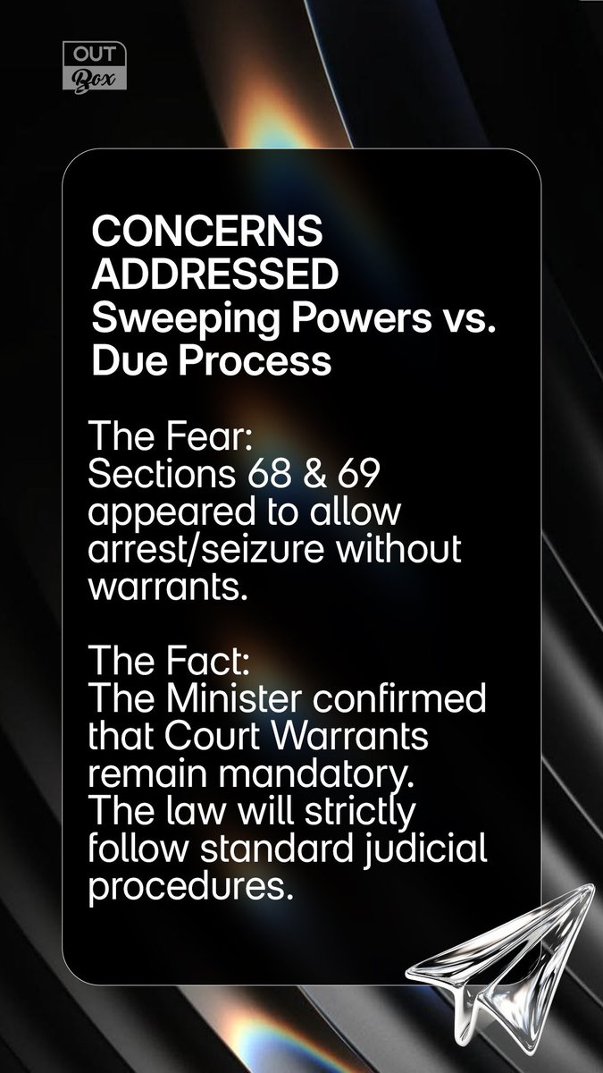 iam__enock's tweet photo. — Due process is locked in: Court warrants are still a legal requirement. https://t.co/BRlzNtL00y