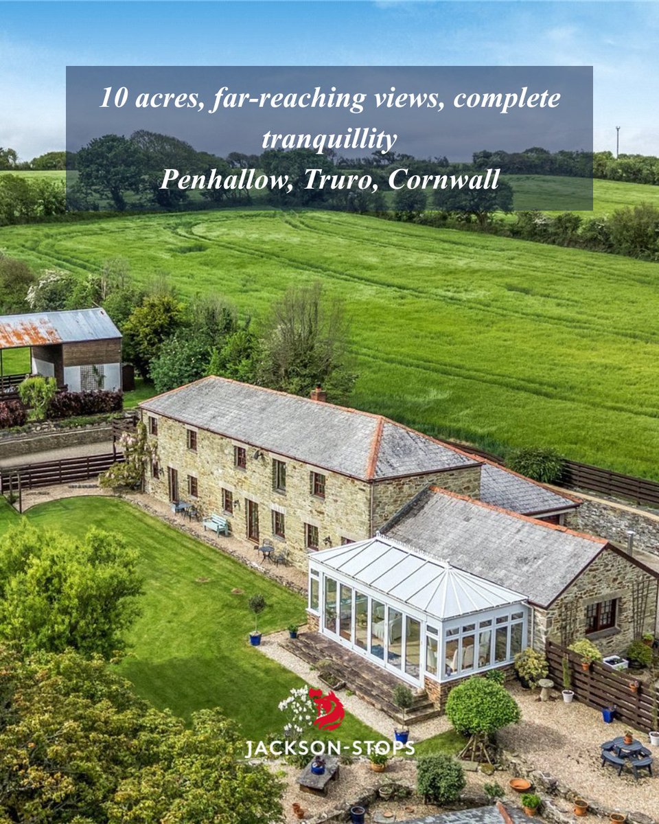 JS_Cornwall's tweet photo. Stone walls. Vaulted ceilings. 10 acres of Cornish countryside stretching to the horizon.

Guide price £1,500,000 📍 #Penhallow, #Truro, #Cornwall

🔗 https://t.co/iPgpoWskFc

@LiveTruro https://t.co/ah2eJB1AXi