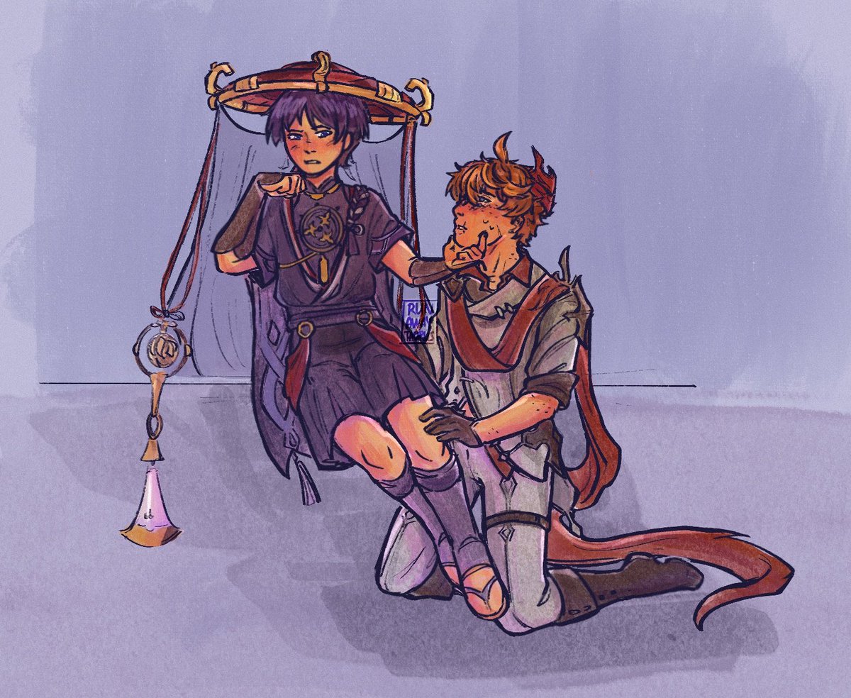 Nazeem 💜🧡 rivals otp enjoyer tweet media