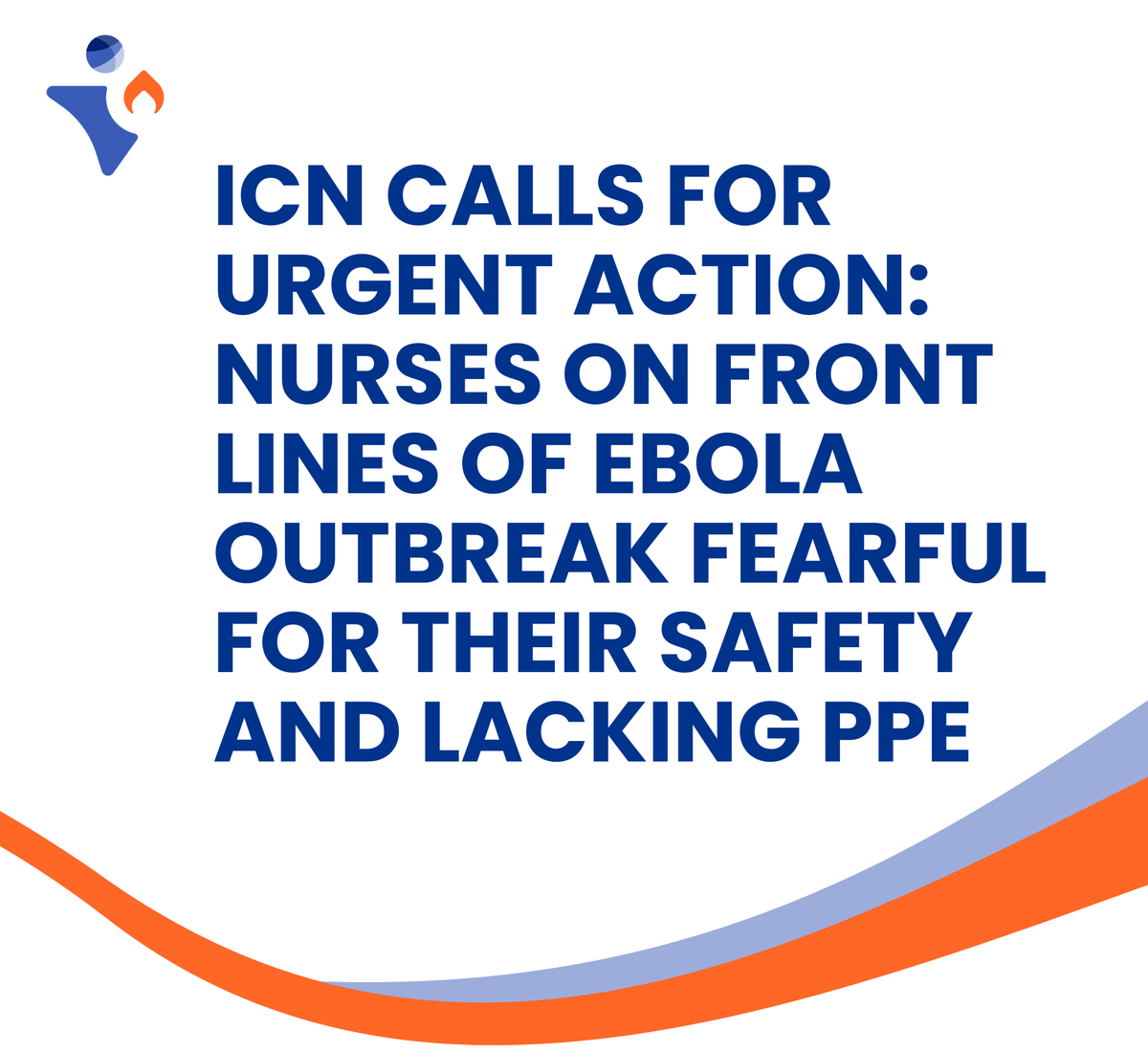 ICNurses's tweet photo. In response to the gravely concerning and escalating Ebola outbreak in the Democratic Republic of the Congo (DRC) and Uganda, ICN warns that nurses and other frontline health workers are being put at serious risk and left fearful for their safety.

➡️ Read more: https://t.co/rbwTy5nF9L