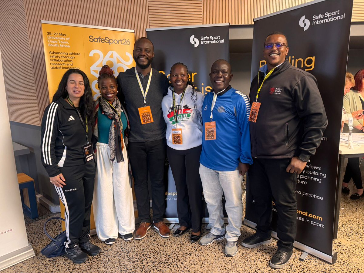 tunza_safeguard's tweet photo. 12 years since the International Safeguards for Children in Sport were created. #SafeSport26 Day 3 reflects on what was built — and what comes next.

Prof Daniel Rhind, Dr Lombe Mwambwa, Jonathan Hannay MBE on the global safeguarding journey. https://t.co/cORhw05q2X