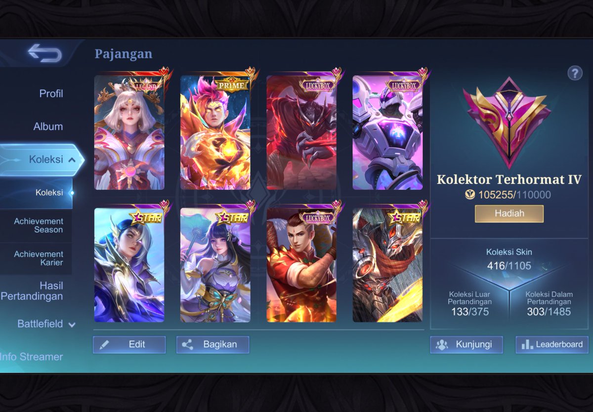 aellsylvstr's tweet photo. WTS AKUN ML LOGIN MOONTON ONLY. 
all hero unlock. take aja se email”nya. full emblem max, avail rekber. open 800k nepis
#zonajajan #zonauang #wts #mlbb https://t.co/oXx8jn3kZ6