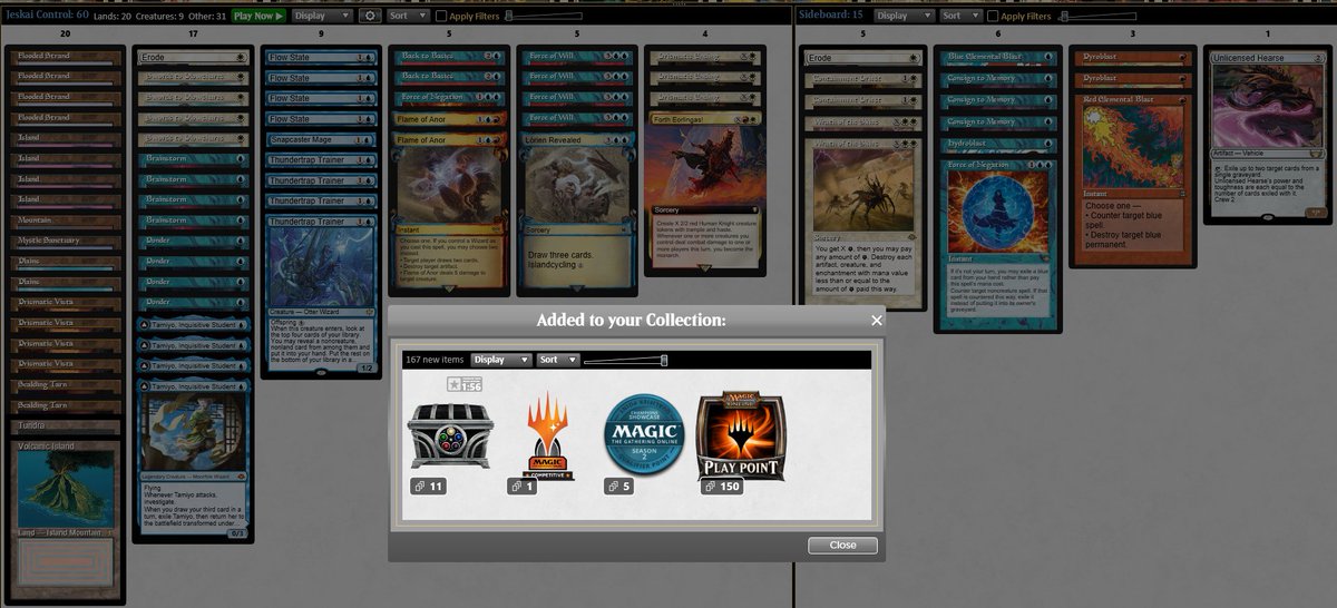 CouncilLegacy's tweet photo. Wizards trophy! After today trophy, i confirmed my list and ill be starting a detailed sideboard guide for my patreon! Should be up later! All previous guides and all other content included. https://t.co/zlgf9ImwS8