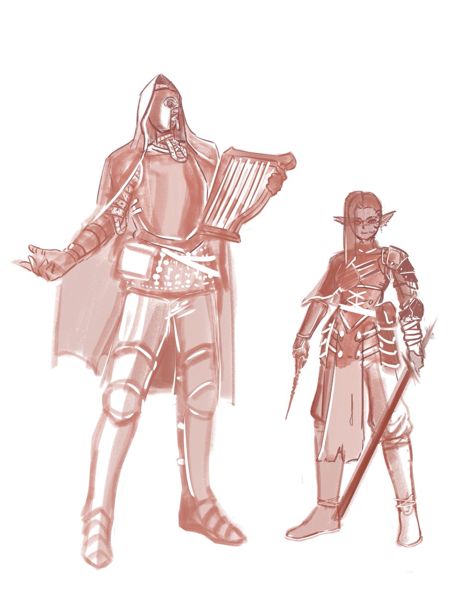 yami_tiww's tweet photo. Sketching some of my dnd characters
#dndc #oc https://t.co/GrIylnWQLg