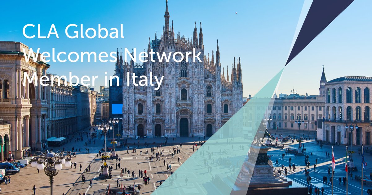 CLAGlobal_LTD's tweet photo. We are pleased to announce that today, CT&amp;P in Italy has become a network member firm of CLA Global. The firm will transition to the CLA Global brand to become CLA CT&amp;P. View the press release on the CLA Global website at: https://t.co/VHInXS591X https://t.co/jbK8UzjqSH