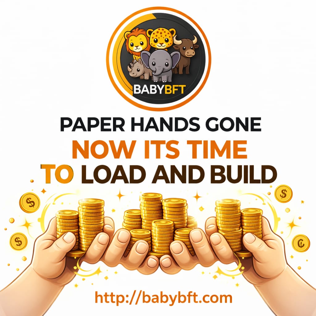 BabyBft's tweet photo. 🚀 Paper hands are gone, NOW its time to load and build. 

🔥 Opportunities like this don’t come often, BabyBFT at these prices is a gift.  

💎 Accumulate more, stay patient, conviction pays.  
👷 The team is building nonstop behind the scenes.  
���� Venture capitalists are circling, the next move will be MASSIVE.  

🐾 Don’t wait until it’s too late. Make sure you’re holding enough $BBFT before the rocket ignites.  

👉 https://t.co/jxiPSg9nB8

#BabyBFT #BBFT #Accumulate #DCA #BuyTheDip