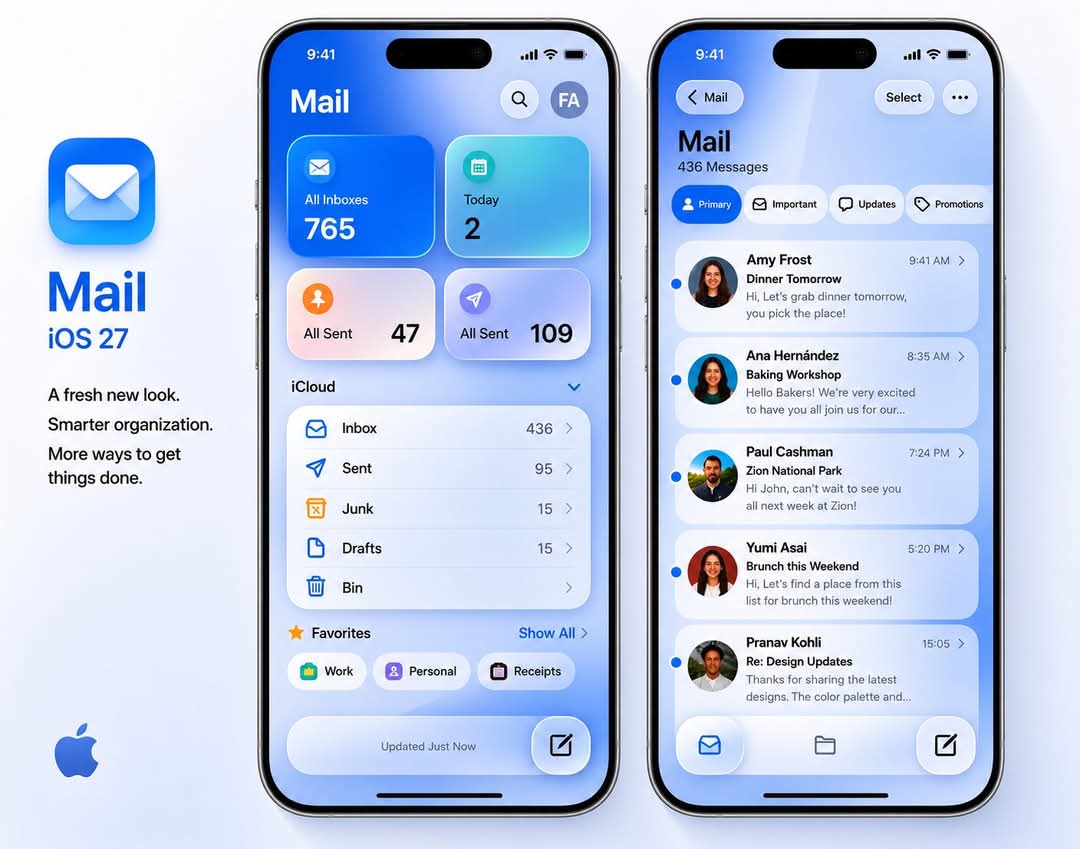 almightytech12's tweet photo. What’s changed in iOS 27? Share some screenshots. https://t.co/XYfJQ8Ws7n