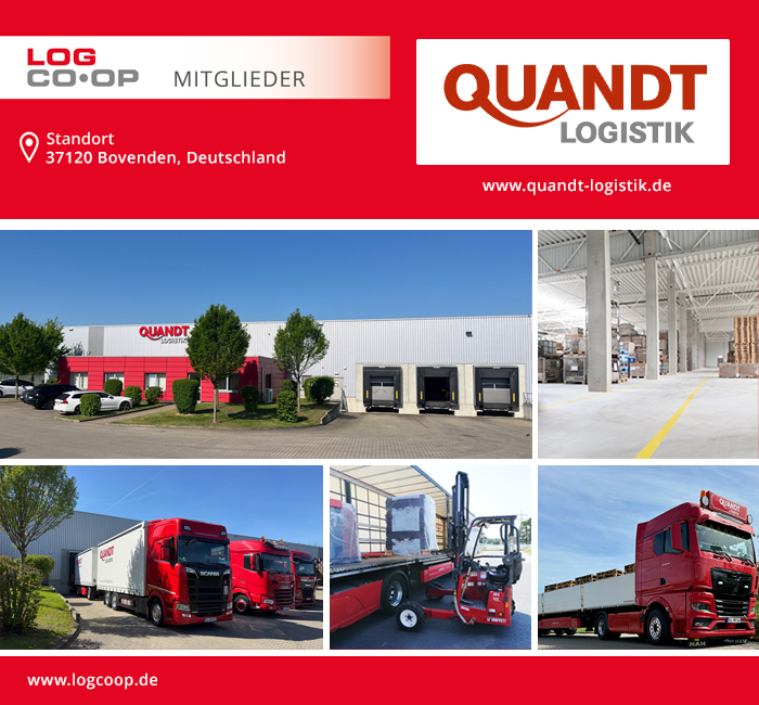 LogCoop's tweet photo. 🎈 Wir begrüßen herzlich Quandt Logistik GmbH aus 37120 Bovenden, als neues Mitglied in der #LogCoop Familie.

👉 Weitere Infos unter: https://t.co/kmcILRoDBS

#logistikexperten #mitglied #logistik #transport #lager #netzwerk #gemeinsamstark https://t.co/5ZgKwfyqVP